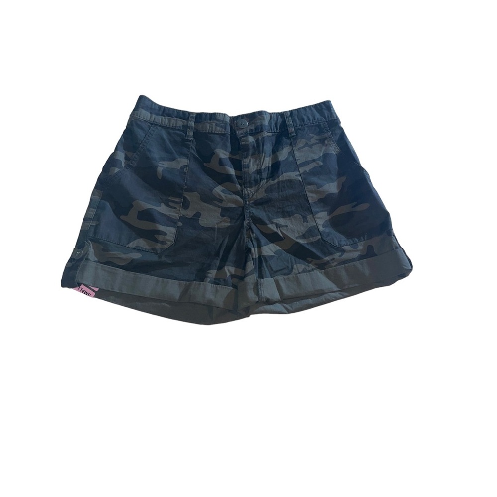 NWT Social Standard Women's Hero Relaxed Fit Mid-Rise Roll Tab Utility Short